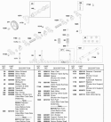 Rocker Arm Shaft Camshaft Cam Gear Diagram and Parts List for 58A447-0234-99  Briggs and Stratton Engine